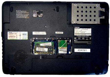 toshiba satellite 2009