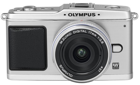 Olympus PEN E-P1 12.3 MP Micro Four Thirds Interchangeable Lens Digital  Camera with 17mm f/2.8 Lens and Viewfinder (Silver)