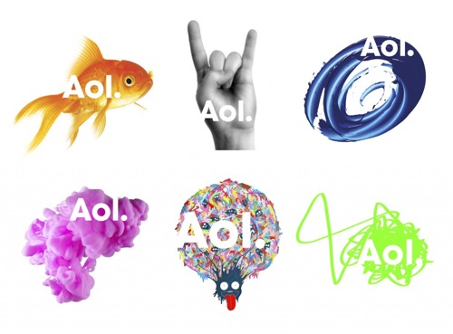 AOL logos