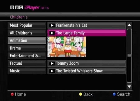 iPlayer on Freesat