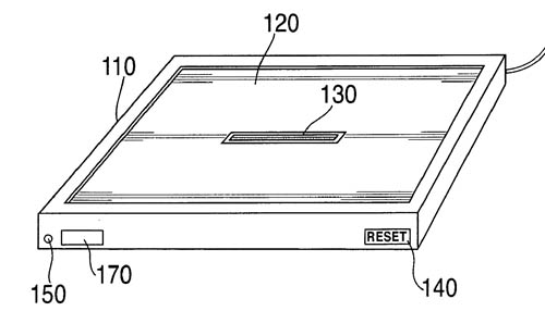 Illustration for Apple's 'Aesthetically pleasing universal dock' patent application