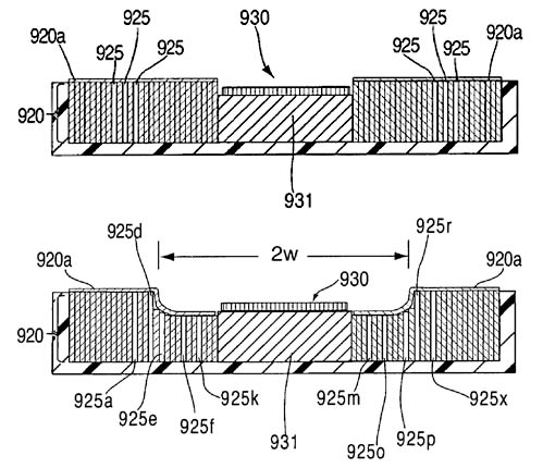 Illustration for Apple's 'Aesthetically pleasing universal dock' patent application