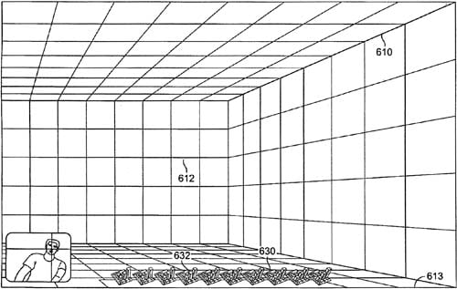 Apple 3D variable-display patent illustration