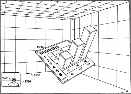 Apple 3D variable-display patent illustration