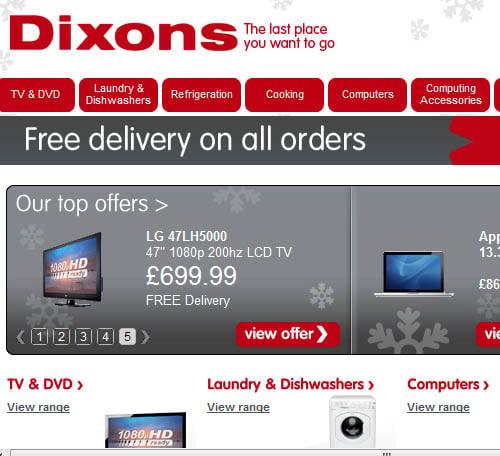 Dixons - the last place you want to go to