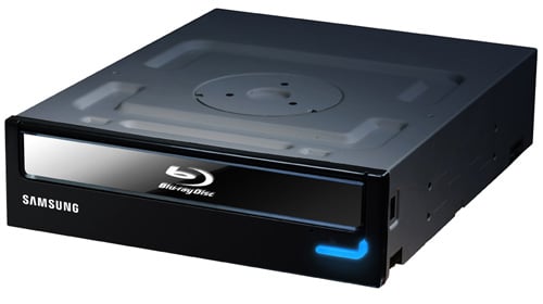 What does an optical disc drive do?