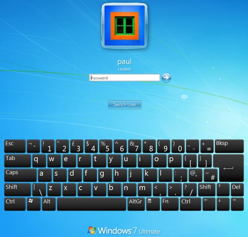 virtualkeyboard and monitor