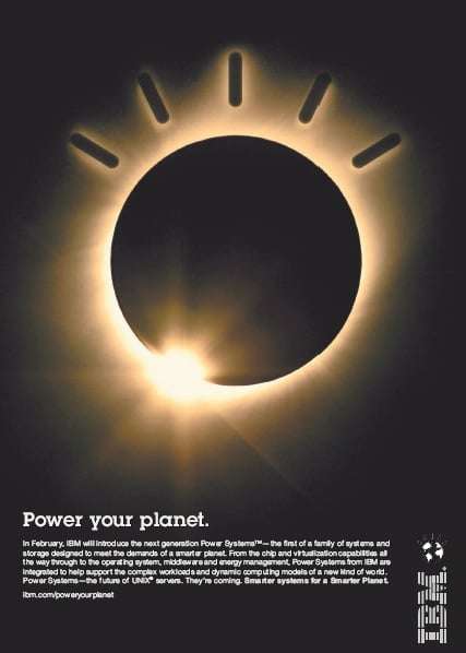 IBM Power7 WSJ Advertisement