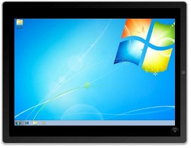 iPad running Windows Desktop