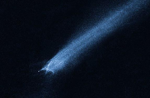 P/2010 A2 Hubble image. Credit: NASA
