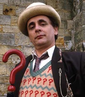 Sylvester McCoy as Doctor Who. Pic: BBC