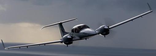 The DA42 Twin Star. Credit: Diamond Aircraft