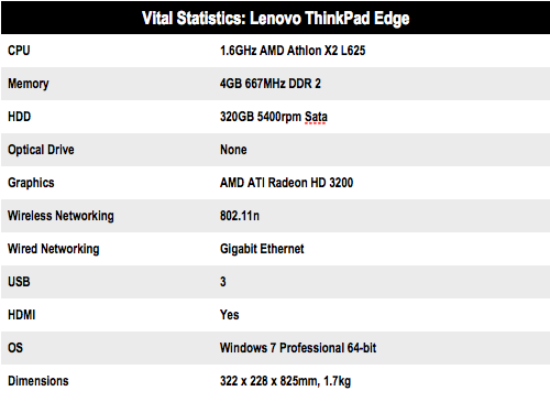 Lenovo ThinkPad Edge