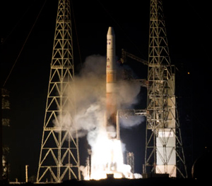 The launch of GOES-P. Pic: NASA/Kenny Allen