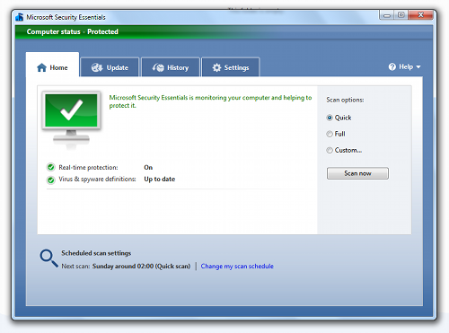 Microsoft Security Essentials