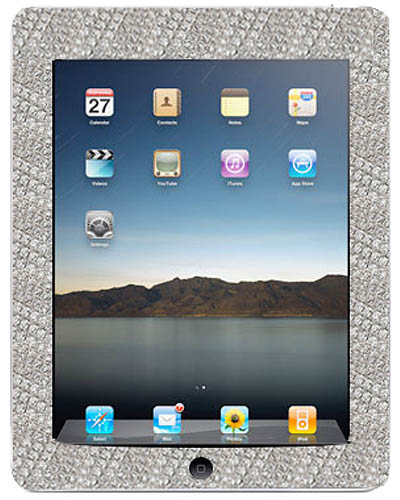 Mervis Diamond Importers' diamond-encrusted iPad