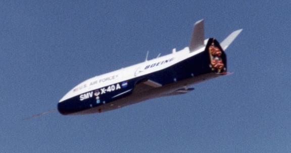 The X-40 unpowered test model, used to gather data for the design of the X-37. Credit: NASA