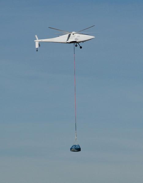 The A160T robocopter during autonomous supply trials. Credit: Boeing