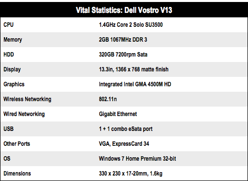 Dell Vostro V13