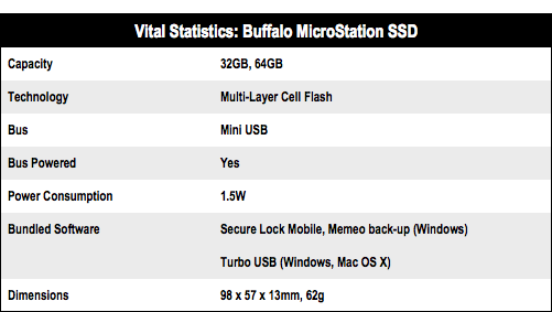 Buffalo MicroStation SSD