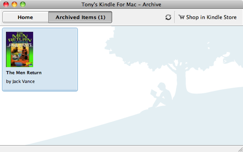 Amazon Kindle for Mac