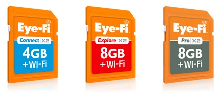 Eye-Fi X2 range