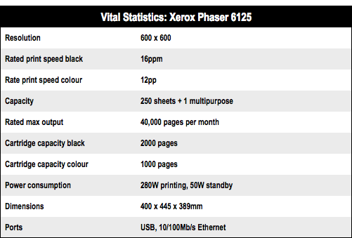 Xerox Phaser 6125