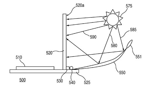 Apple 'External Light' patent illustration