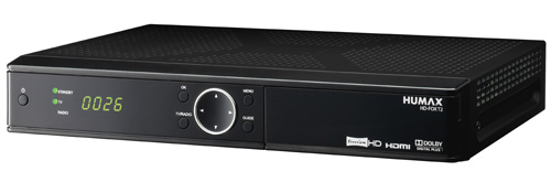 Humax HD-Fox T2 Freeview receiver Register HD • The