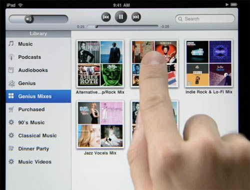 iPad iPod app