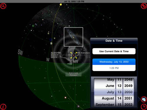 GoSkyWatch Planetarium iPad app