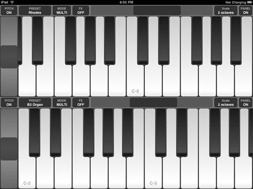 Pro Keys iPad app