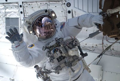Clayton Anderson, STS-131 mission specialist. Pic: NASA