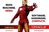 Oracle's Iron Man 2 ad