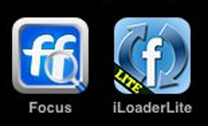 Icons featuring the Facebook F