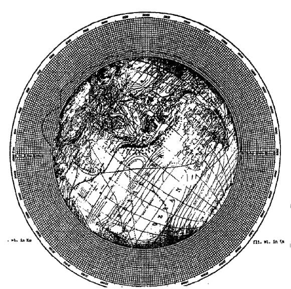 Antipodean flight profile as expected of the 1940s 'Silbervogel' rocketplane design