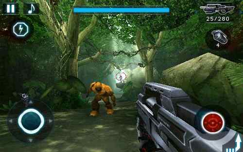 N.O.V.A. iphone and ipad gaming screenshot