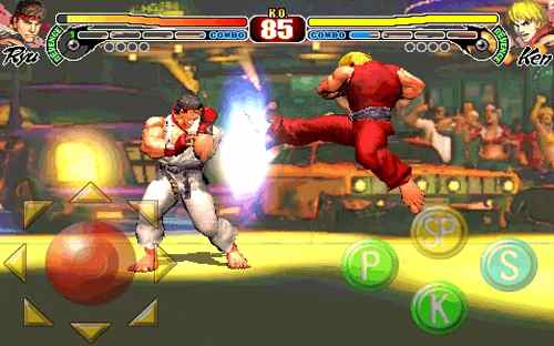 Streetfighter IV iphone screenshot