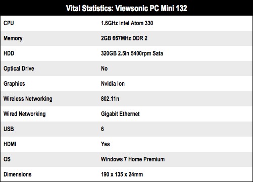 Viewsonic PC Mini 132