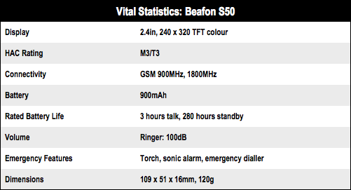 Beafon S50