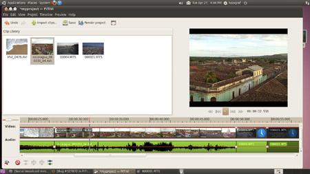 Ubuntu video editor