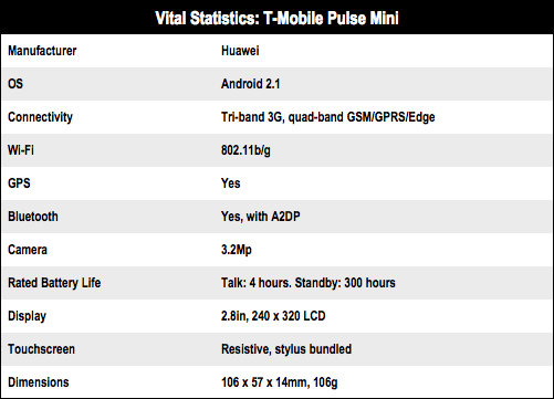 T-Mobile Pulse Mini