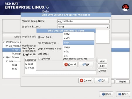 Formats in RHEL6