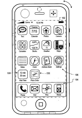 Apple 'Location Specific Content' patent illustration