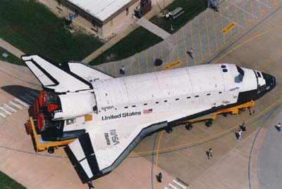 Space shuttle Atlantis. Pic NASA