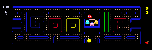 Pac-Man Google