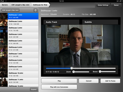iPad Apps - Air Video