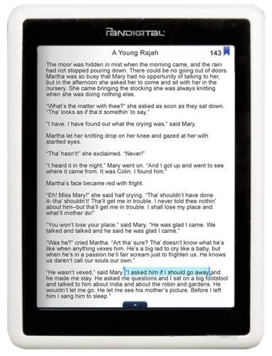 Pandigital Novel eReader