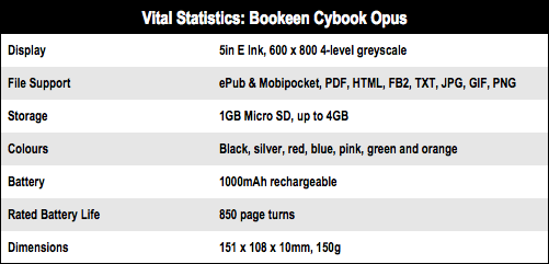 Bookeen Cybook Opus