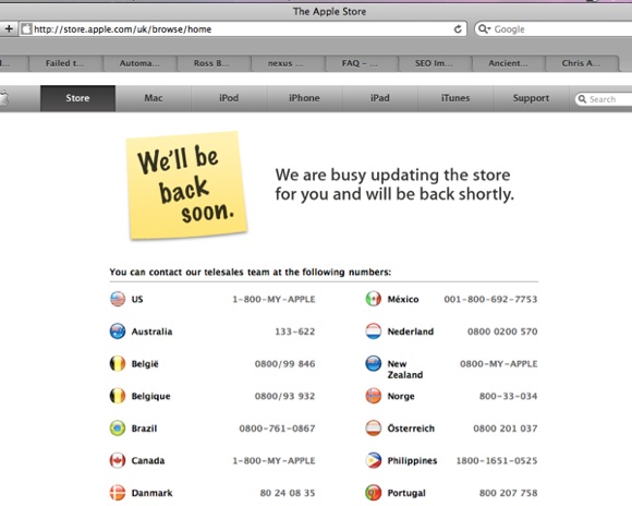 apple store alternative error